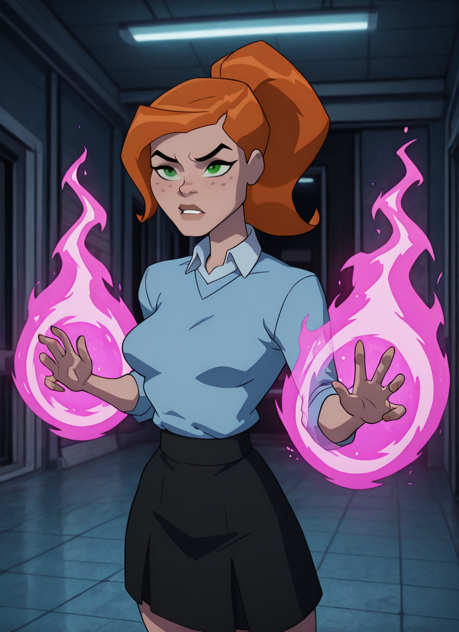 21653-1216474591-_lora_ovgwen-10_1_ ovgwen, green eyes, orange hair, 1girl, ponytail, freckles, blue jumper shirt, white collar, black skirt,, de.png